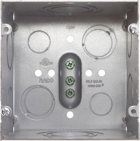 4 way electric box with plug|Hubbell RACO 4.